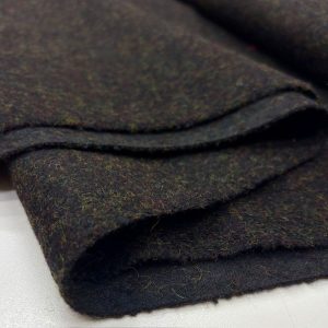 Yeşil Kahverengi %100 Yün Keçe Kumaş YVZ