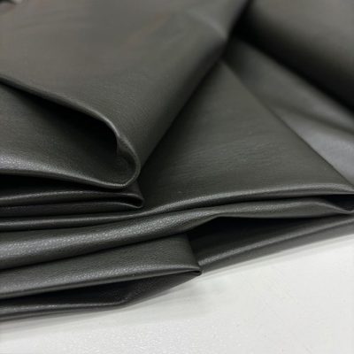 Zara Süet Deri Kumaş Duman Yeşili