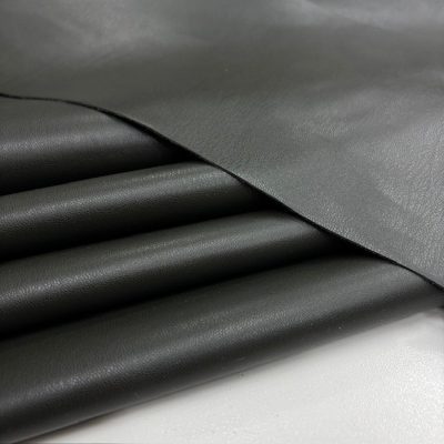 Zara Süet Deri Kumaş Duman Yeşili