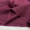 100% Keten Kumaş Bordo