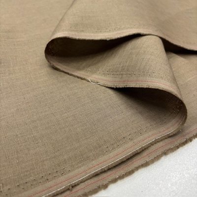 100% Keten Kumaş Soft Kahve SYT