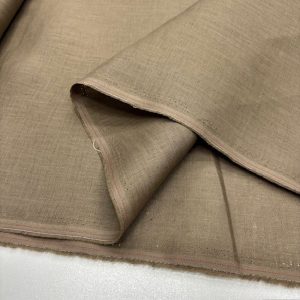 100% Keten Kumaş Soft Kahve SYT