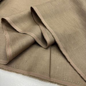 100% Keten Kumaş Soft Kahve SYT