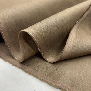 100% Keten Kumaş Soft Kahve SYT