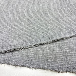 Açık Gri İnce Çizgili Poliviskon Kumaş SMR