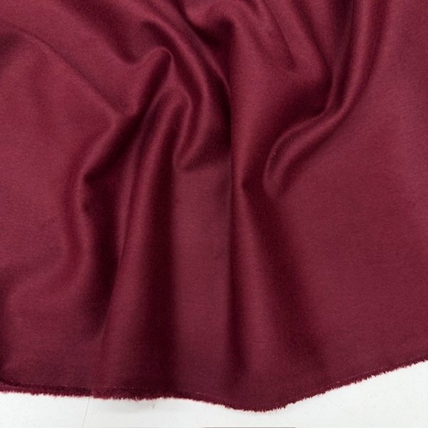 İtalyan Yün Kaşmir Kumaş Bordo