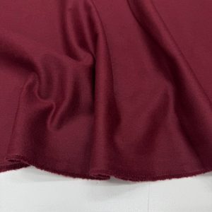 İtalyan Yün Kaşmir Kumaş Bordo