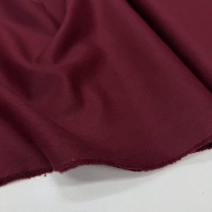 İtalyan Yün Kaşmir Kumaş Bordo