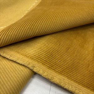 Fransız Cosserat Kadife Kumaş Hardal