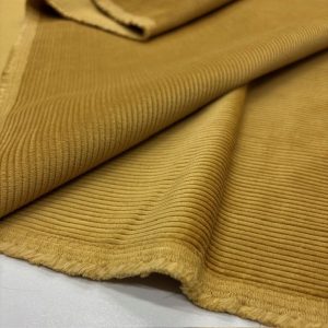 Fransız Cosserat Kadife Kumaş Hardal