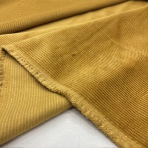Fransız Cosserat Kadife Kumaş Hardal
