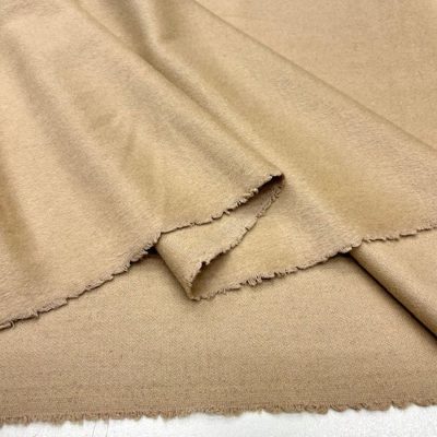 İtalyan Yün Kaşmir Kumaş Camel Bej
