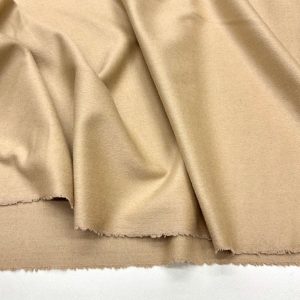 İtalyan Yün Kaşmir Kumaş Camel Bej