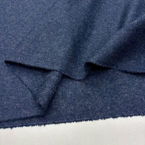 İtalyan Yün Kaşmir Kumaş İndigo