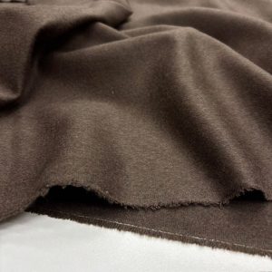 İtalyan Yün Kaşmir Kumaş Kahverengi