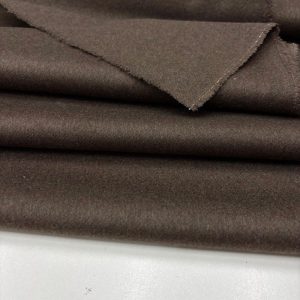 İtalyan Yün Kaşmir Kumaş Kahverengi