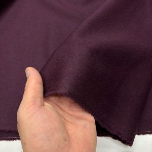 İtalyan Yün Kaşmir Kumaş Mor