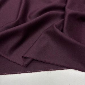 İtalyan Yün Kaşmir Kumaş Mor