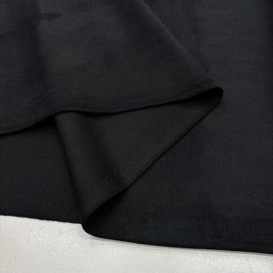 Lüks Süet Kumaş Siyah