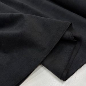 Lüks Süet Kumaş Siyah