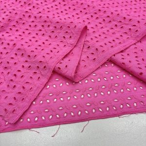 Pembe Pamuk Fisto Kumaş YVZ