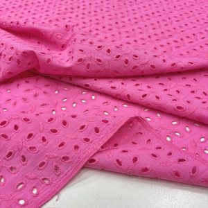 Pembe Pamuk Fisto Kumaş YVZ