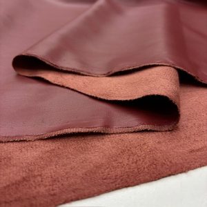 Zara Süet Deri Kumaş Kızıl Kiremit