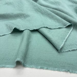 Ağaç Kabuğu Aerobin Keten Kumaş Nefti Yeşili YVZ