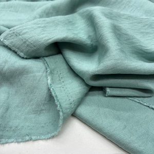 Ağaç Kabuğu Aerobin Keten Kumaş Nefti Yeşili YVZ