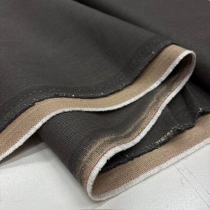 Antrasit Bej 100% Pamuk Denim Kumaş YNS
