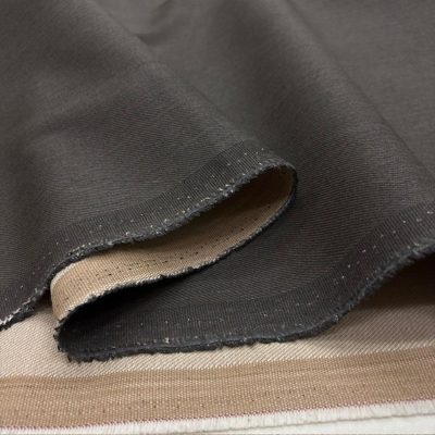 Antrasit Bej 100% Pamuk Denim Kumaş YNS