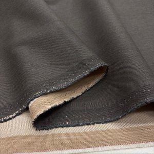 Antrasit Bej 100% Pamuk Denim Kumaş YNS