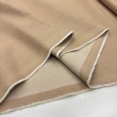 Bej Kahve 100% Pamuk Denim Kumaş YNS