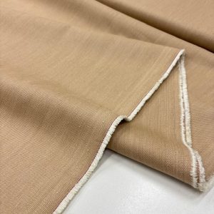 Bej Kahve 100% Pamuk Denim Kumaş YNS