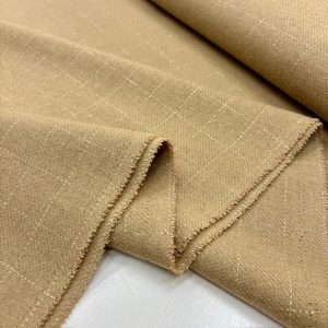 Camel Ekoseli Yumuşak Flanel Kumaş SRVT
