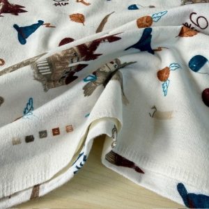 Çiften Harry Potter Desenli Pazen Kumaş Arv