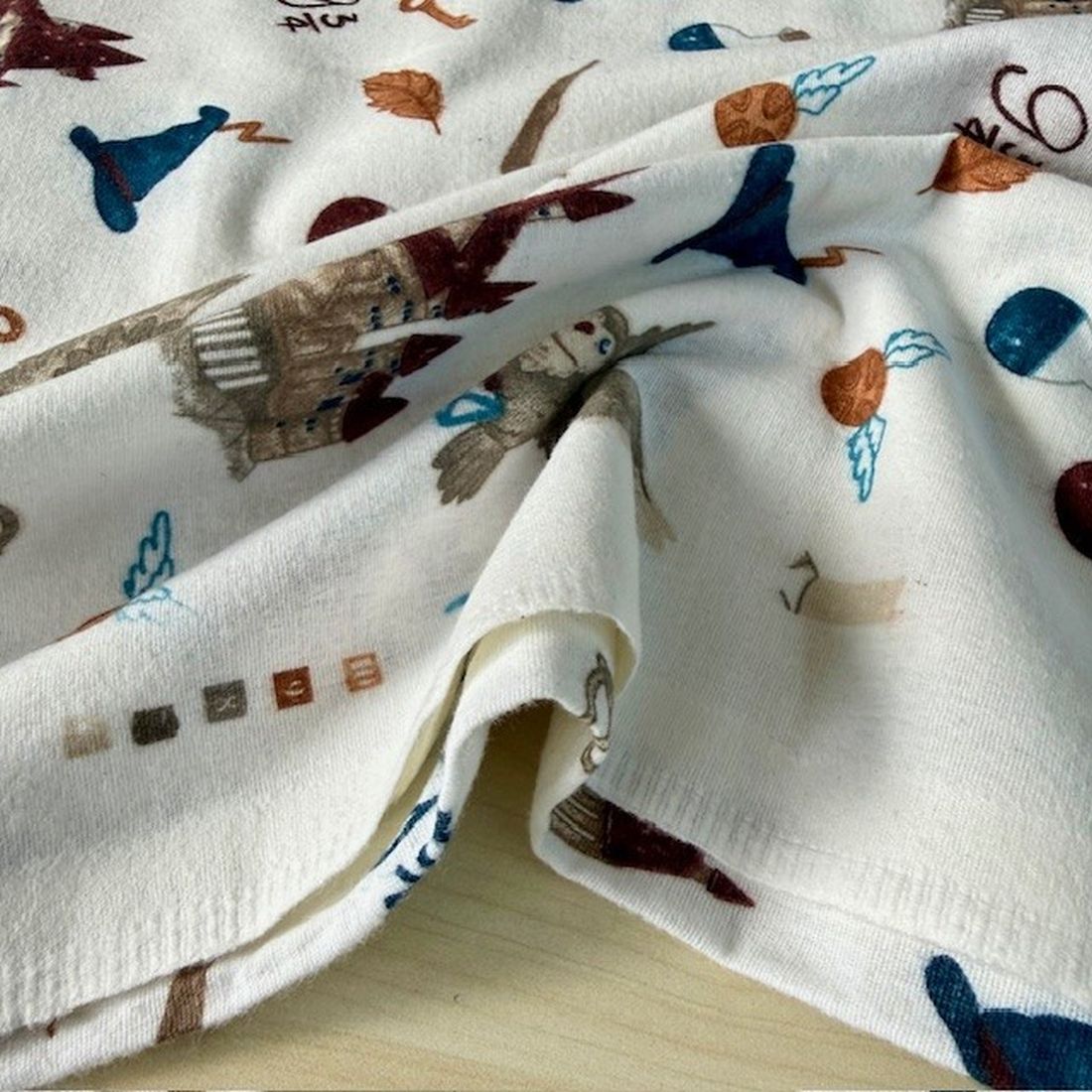 Çiften Harry Potter Desenli Pazen Kumaş Arv