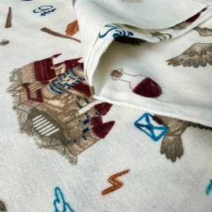 Çiften Harry Potter Desenli Pazen Kumaş Arv