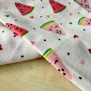 Çiften Karpuz Desenli Pazen Kumaş Arv