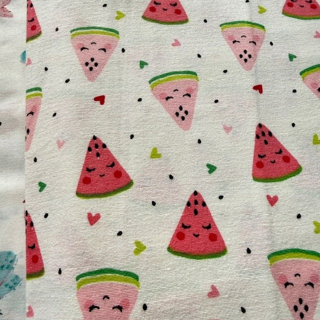 Çiften Karpuz Desenli Pazen Kumaş Arv