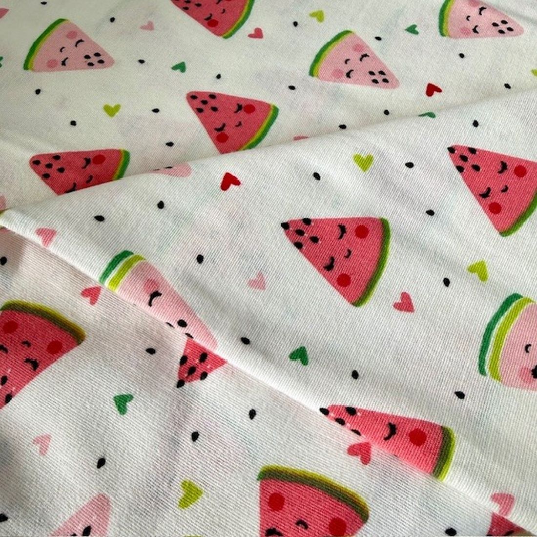 Çiften Karpuz Desenli Pazen Kumaş Arv