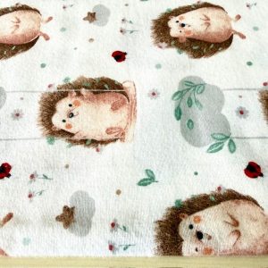 Çiften Kirpi Desenli Pazen Kumaş Arv