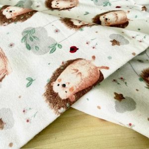 Çiften Kirpi Desenli Pazen Kumaş Arv