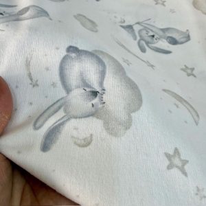 Çiften Koala Desenli Pazen Kumaş Arv