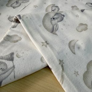 Çiften Koala Desenli Pazen Kumaş Arv