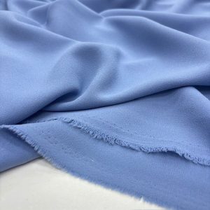 Double İtalyan Krep Kumaş Açık Mavi