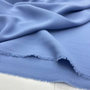 Double İtalyan Krep Kumaş Açık Mavi