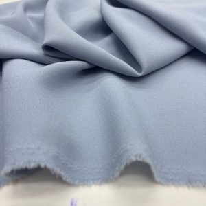 Double İtalyan Krep Kumaş Buz Mavisi