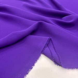 Double İtalyan Krep Kumaş Mor