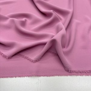 Double İtalyan Krep Kumaş Pudra Pembe